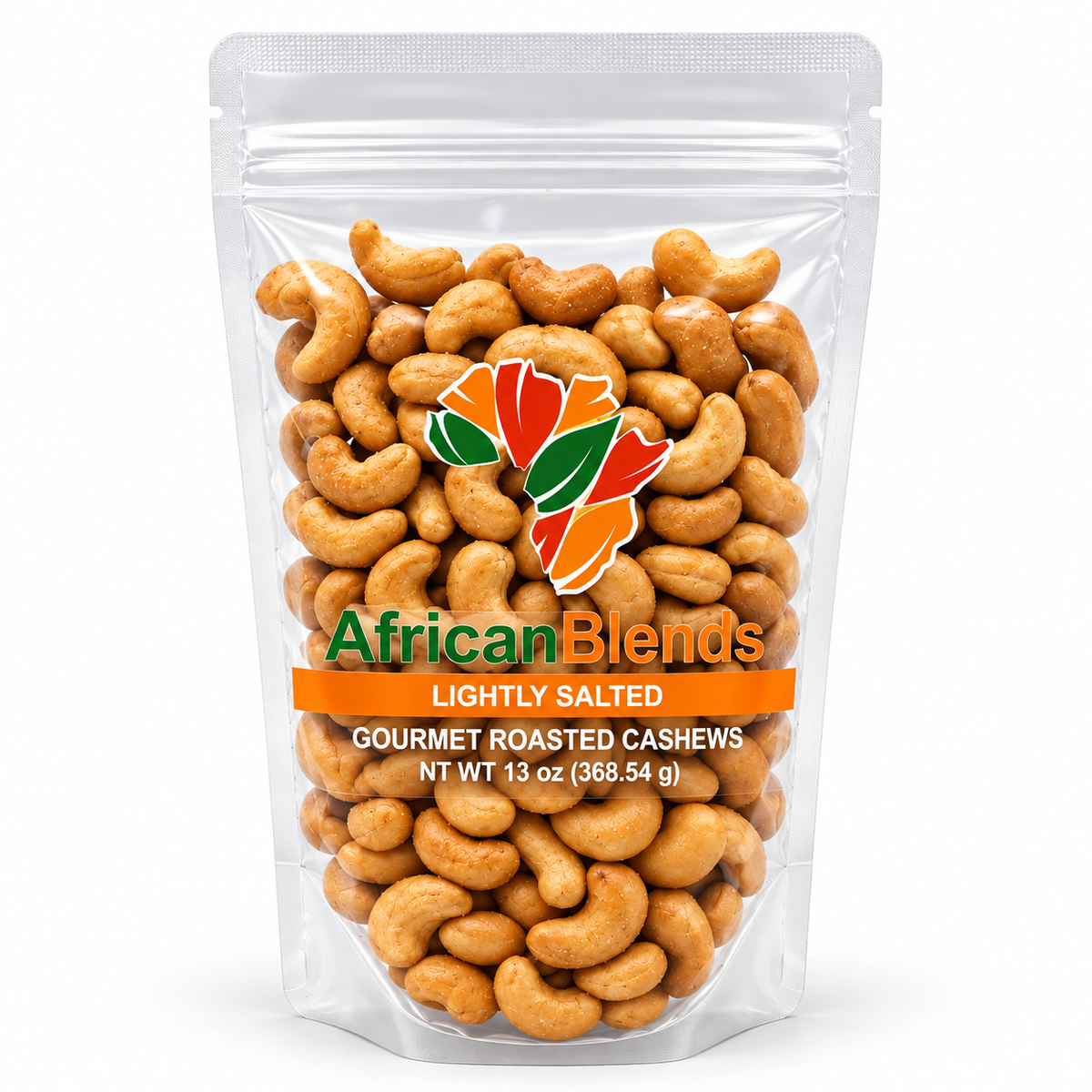 Lightly Salted Cashews – 13 oz (6-Pack)