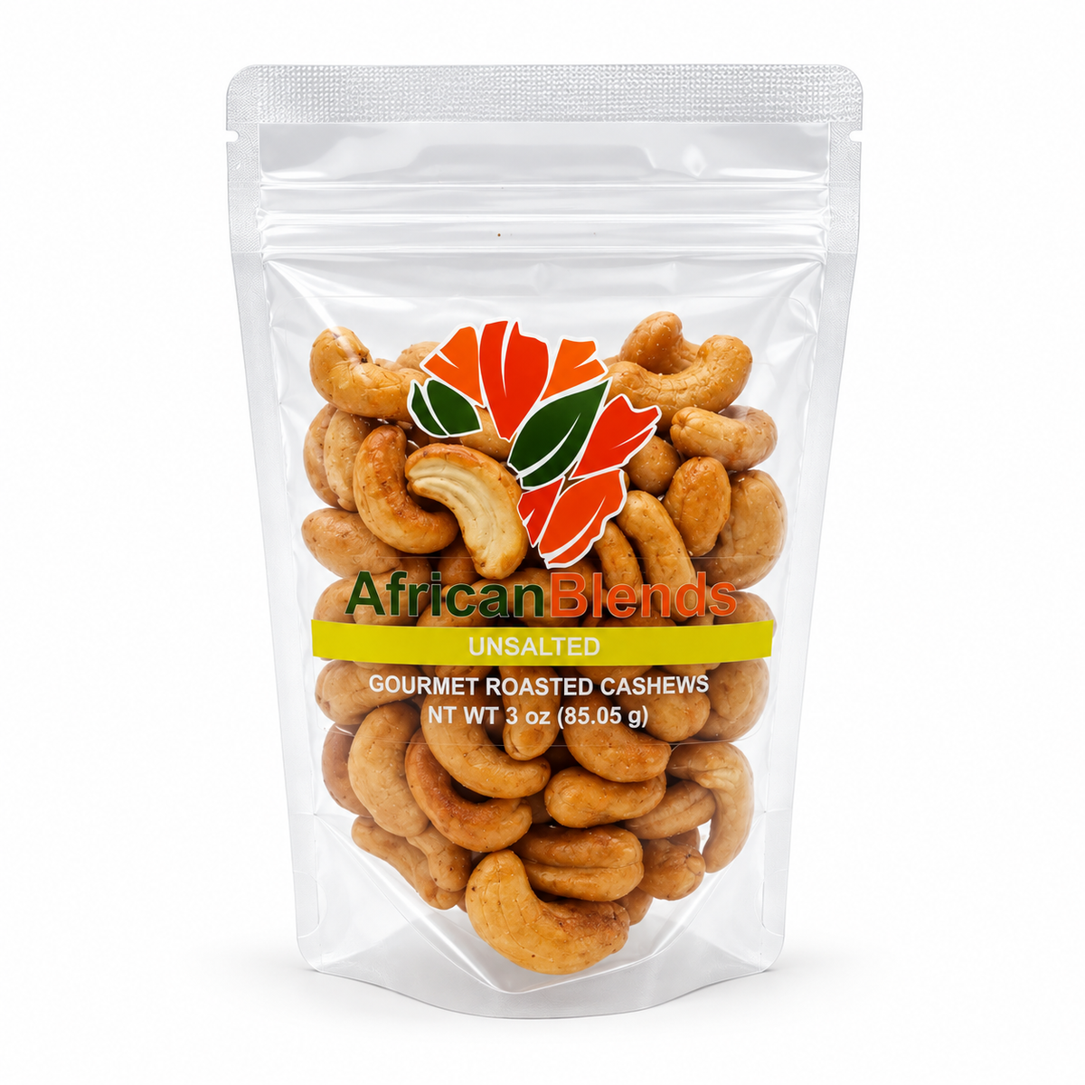 Unsalted Salted Cashews (3 oz.)